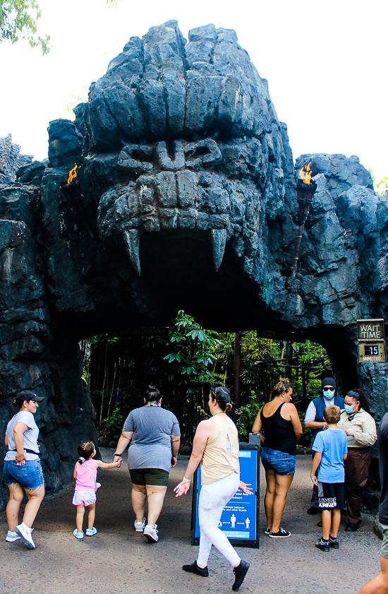 Skull Island Reign of Kong at Universal's Islands of Adventure, Orlando, Florida