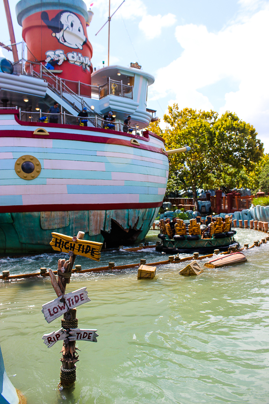 The toon Lagoon at Universal's Islands of Adventure, Orlando, Florida