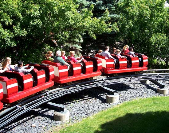 The Excalibur Rollercoaster at Valleyfair, Shakopee, Minnesota