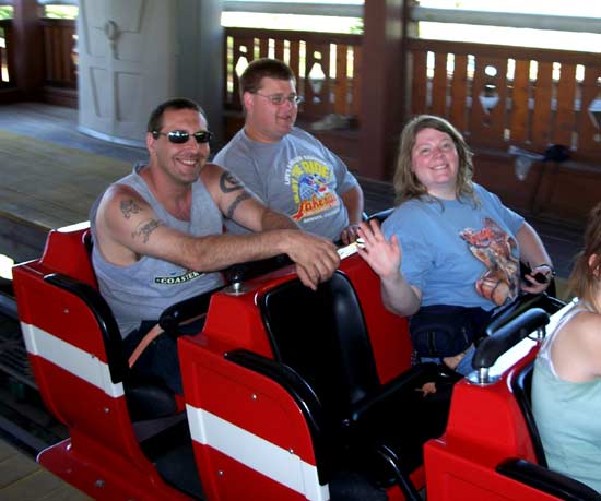 The Excalibur Rollercoaster at Valleyfair, Shakopee, Minnesota