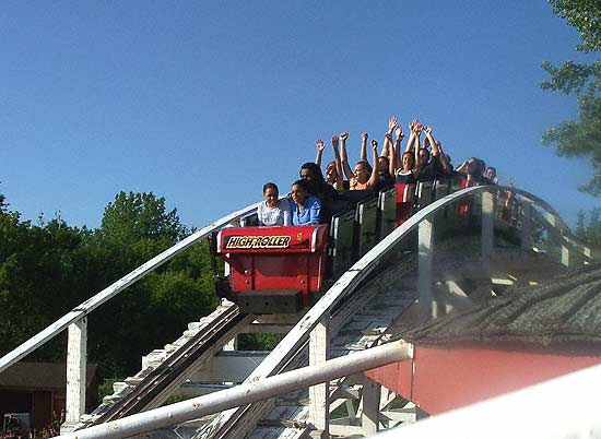 The High Roller Rollercoaster at Valleyfair, Shakopee, Minnesota