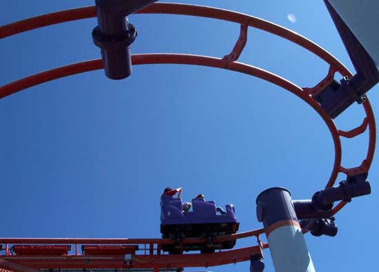 The Mad Mouse Rollercoaster at Valleyfair, Shakopee, Minnesota