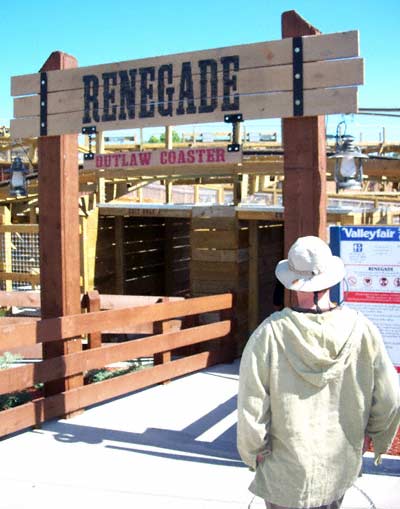 The new for 2007 Renegade Rollercoaster at Valleyfair, Shakopee, Minnesota