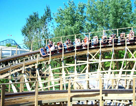 The new for 2007 Renegade Rollercoaster at Valleyfair, Shakopee, Minnesota