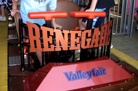 The new for 2007 Renegade Rollercoaster at Valleyfair, Shakopee, Minnesota