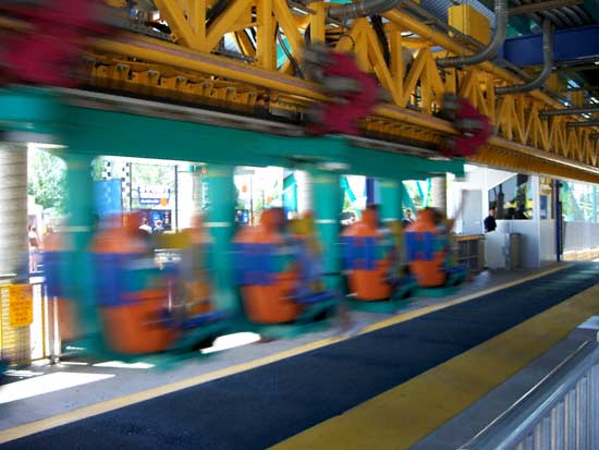 The Steel Venom Rollercoaster At Valleyfair, Shakopee, Minnesota