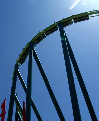 The Wild Thing Rollercoaster At Valleyfair, Shakopee, Minnesota