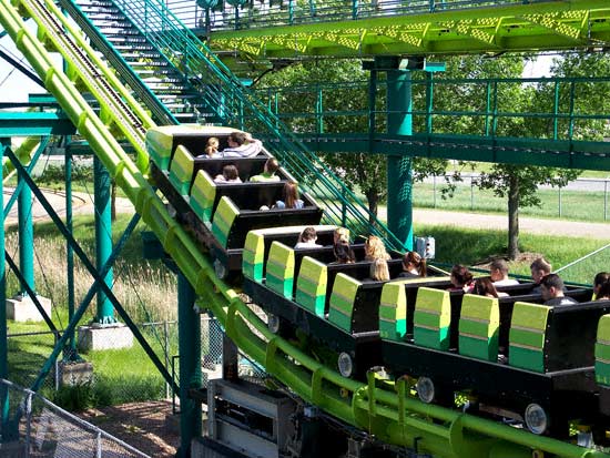 The Wild Thing Rollercoaster At Valleyfair, Shakopee, Minnesota