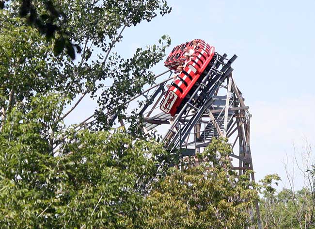 The Excalibur Roller Coaster At Valleyfair, Shakopee, Minnesota