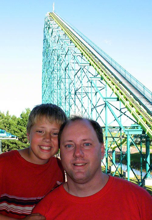 The Wild Thing Roller Coaster At Valleyfair, Shakopee, Minnesota