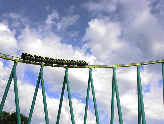 The Wild Thing Roller Coaster at Valleyfair, Shakopee, Minnesota