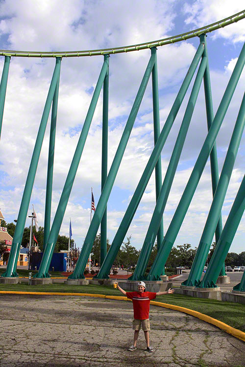 The Wild Thing Roller Coaster at Valleyfair, Shakopee, Minnesota