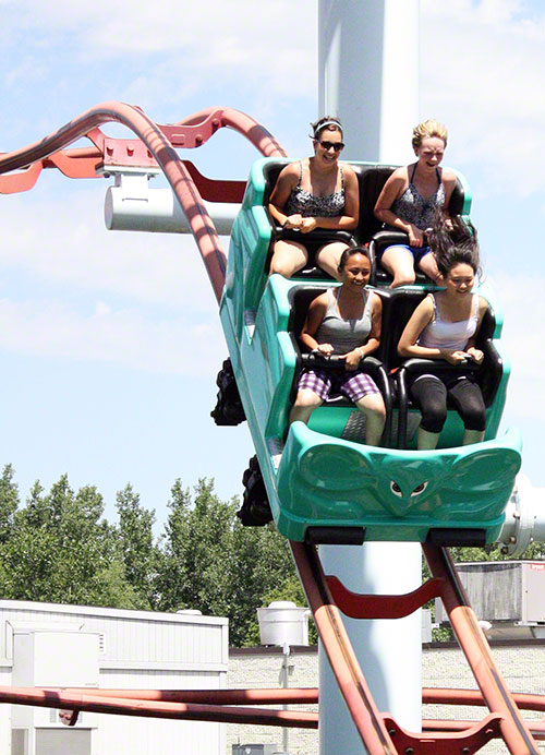 The Mad Mouse Roller Coaster at Valleyfair, Shakopee, Minnesota