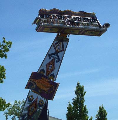 The Ali Baba Ride at Waldameer Park, Erie Pennsylvania