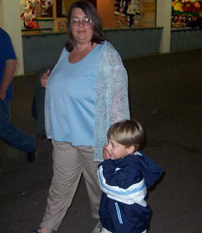 The end of a fun day at Waldameer Park, Erie Pennsylvania