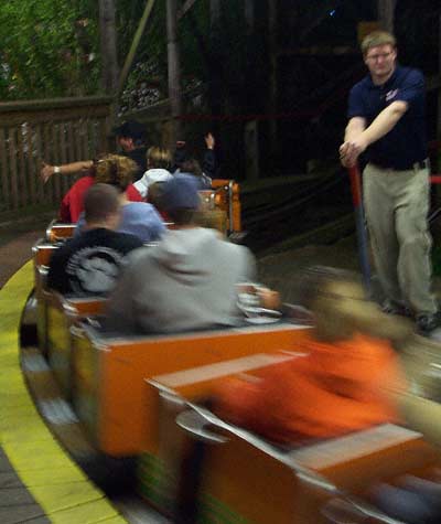 The Comet Rollercoaster at Waldameer Park, Erie Pennsylvania