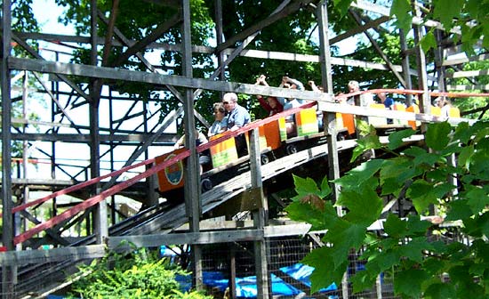 The Comet Rollercoaster at Waldameer Park, Erie Pennsylvania