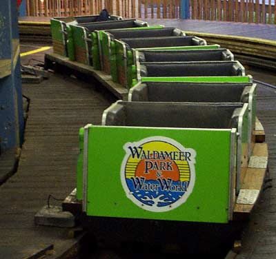 The Comet Rollercoaster at Waldameer Park, Erie Pennsylvania