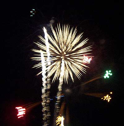 Fireworks at Waldameer Park, Erie Pennsylvania