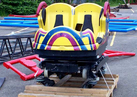 New For 2004 A Spinning Mouse Rollercoaster at Waldameer Park, Erie Pennsylvania