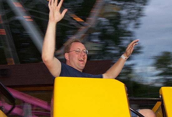 The Ravine Flyer 3 Rollercoaster at Waldameer Park, Erie Pennsylvania