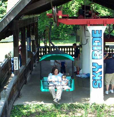 The Sky Ride at Waldameer Park, Erie Pennsylvania