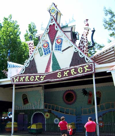 The Wacky Shack Dark Ride at Waldameer Park, Erie Pennsylvania