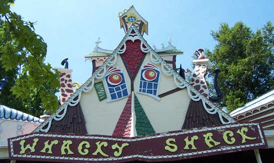 The Wacky Shack Dark Ride at Waldameer Park, Erie Pennsylvania