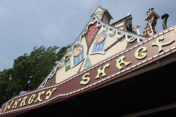 The Wacky Shack Dark Ride at Waldameer Amusement Park, Erie, Pennsylvania