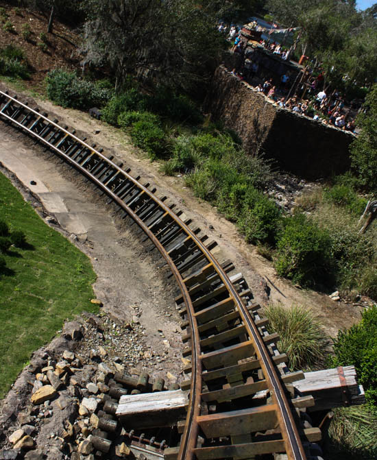 The Expedition Everest Roller Coaster at Walt Disney World - Disney's Animal Kingdom, Lake Buena Vista, Florida