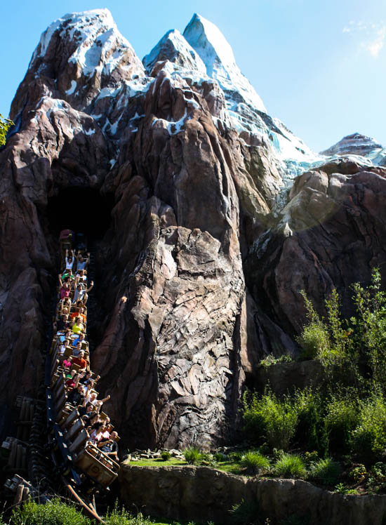 The Expedition Everest Roller Coaster at Walt Disney World - Disney's Animal Kingdom, Lake Buena Vista, Florida