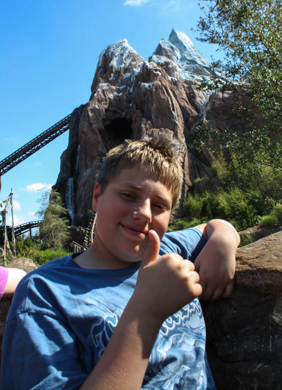 The Expedition Everest Roller Coaster at Walt Disney World - Disney's Animal Kingdom, Lake Buena Vista, Florida