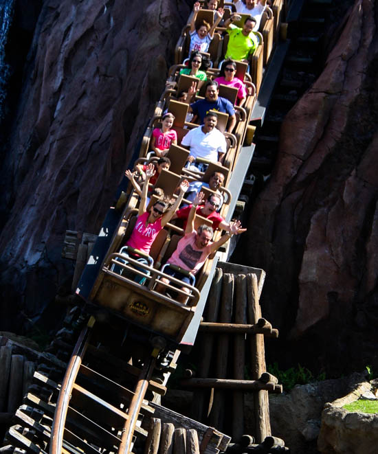 The Expedition Everest Roller Coaster at Walt Disney World - Disney's Animal Kingdom, Lake Buena Vista, Florida