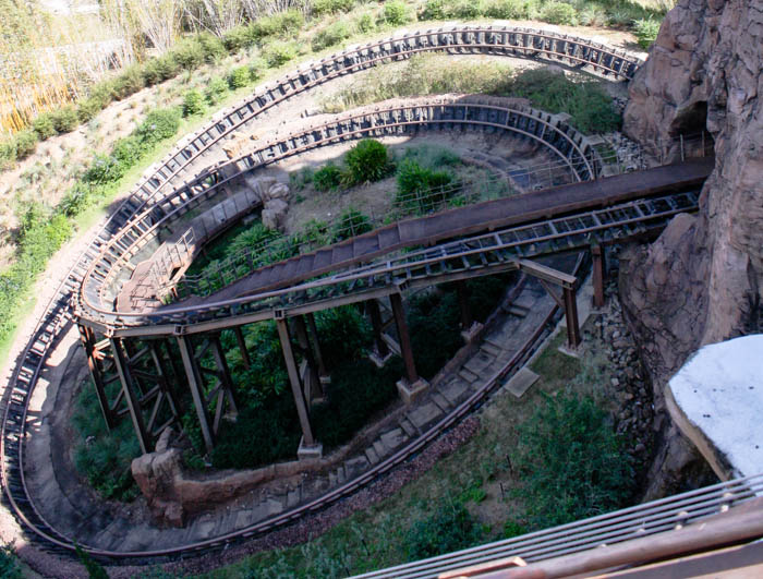 The Expedition Everest Roller Coaster at Walt Disney World - Disney's Animal Kingdom, Lake Buena Vista, Florida