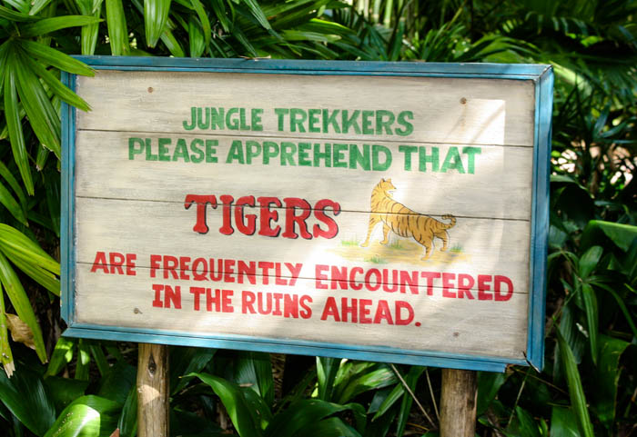 The Maharajah Jungle Trek at Walt Disney World - Disney's Animal Kingdom, Lake Buena Vista, Florida