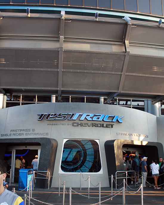 Test Track in Future World at Walt Disney World - Epcot, Lake Buena Vista, Florida