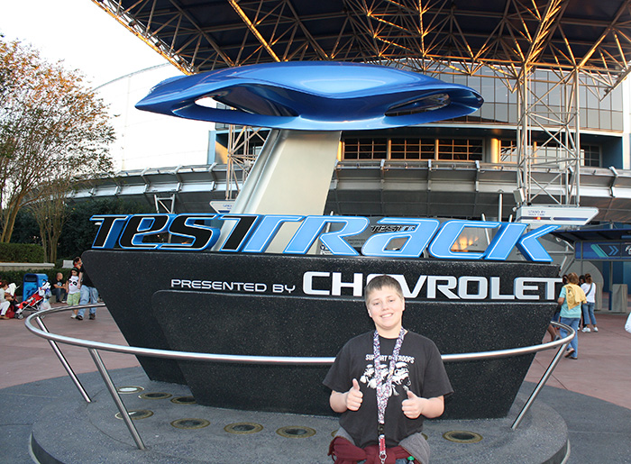 Test Track in Future World at Walt Disney World - Epcot, Lake Buena Vista, Florida