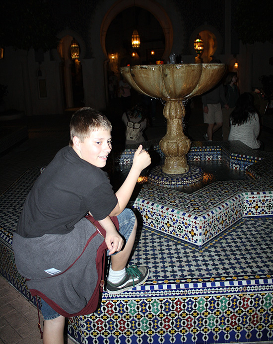 The Morocco Pavillion in the World Showcase at Walt Disney World - Epcot, Lake Buena Vista, Florida