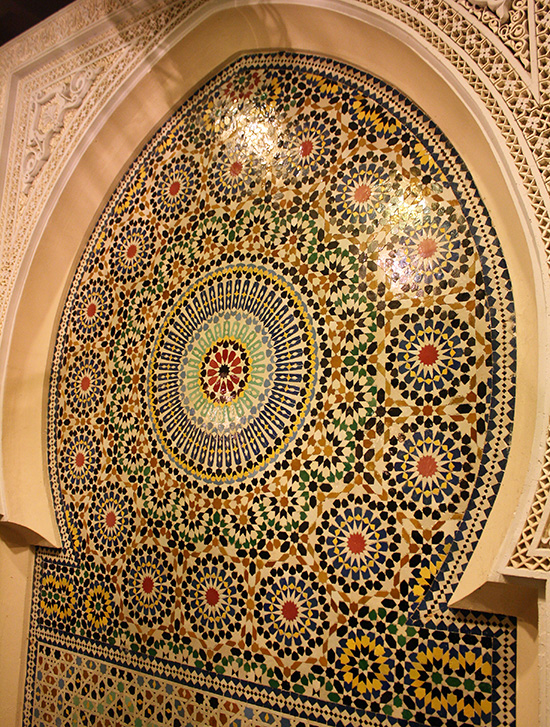 The Morocco Pavillion in the World Showcase at Walt Disney World - Epcot, Lake Buena Vista, Florida