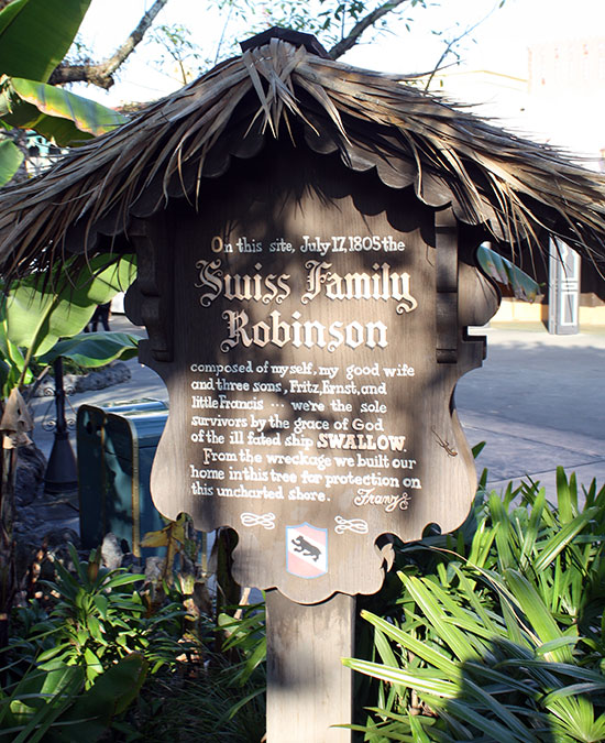 The Swiss Family Robinson Treehouse at Walt Disney World The Magic Kingdom, Lake Buena Vista, Florida