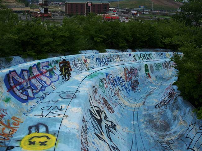 Wet Willys Defunct Waterslide, Fenton, Missouri