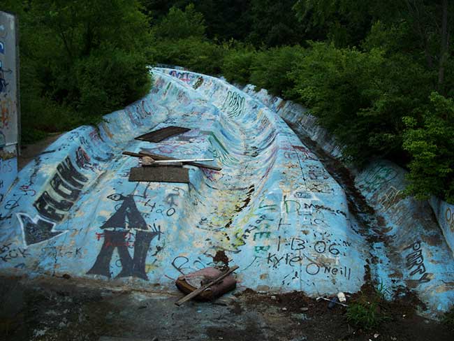 Wet Willys Defunct Waterslide, Fenton, Missouri