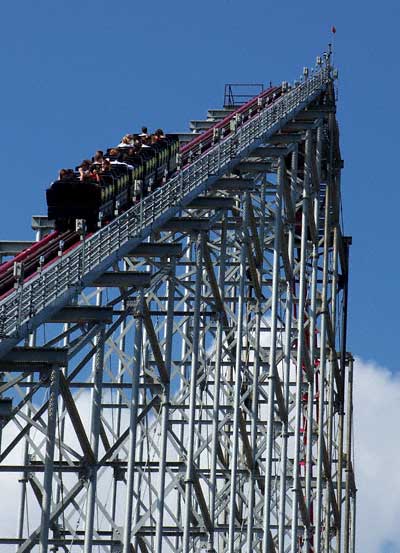 The Mamba Rollercoaster at Worlds of Fun, Kansas City, MO