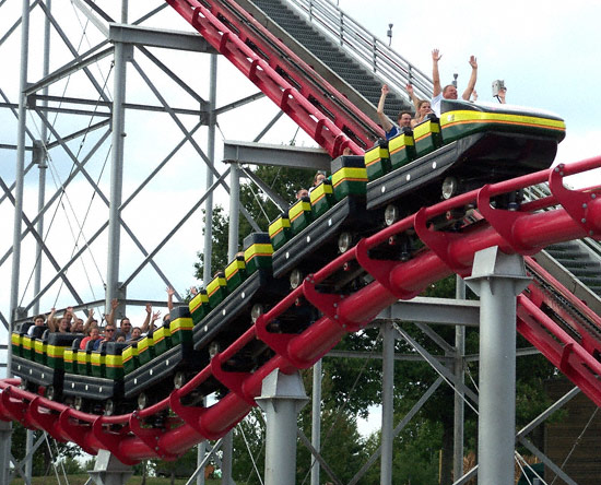 The Mamba Rollercoaster at Worlds of Fun, Kansas City, MO