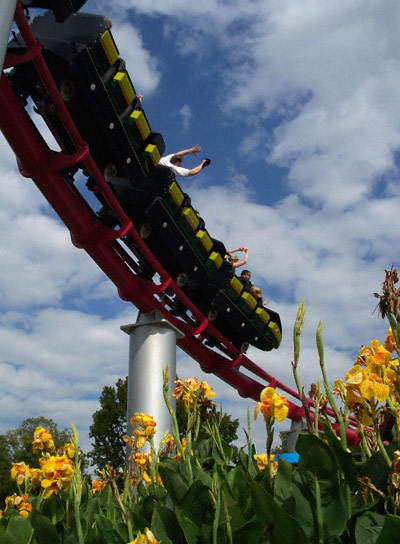 The Mamba Rollercoaster at Worlds of Fun, Kansas City, MO