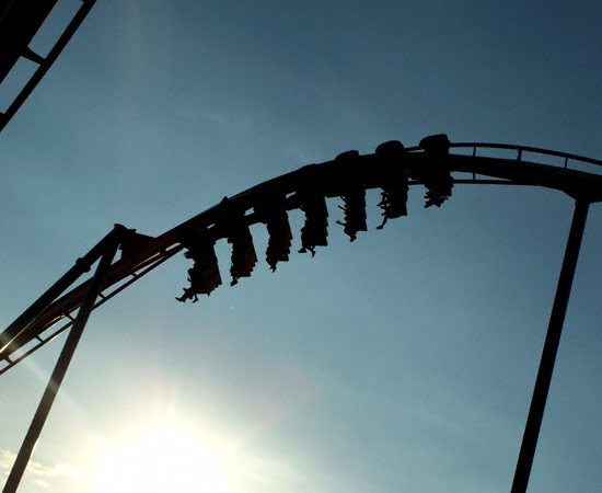 The Patriot Rollercoaster at Worlds of Fun, Kansas City, MO