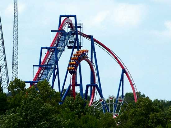 The Patriot Rollercoaster at Worlds of Fun, Kansas City, MO