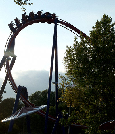 The Patriot Rollercoaster at Worlds of Fun, Kansas City, MO