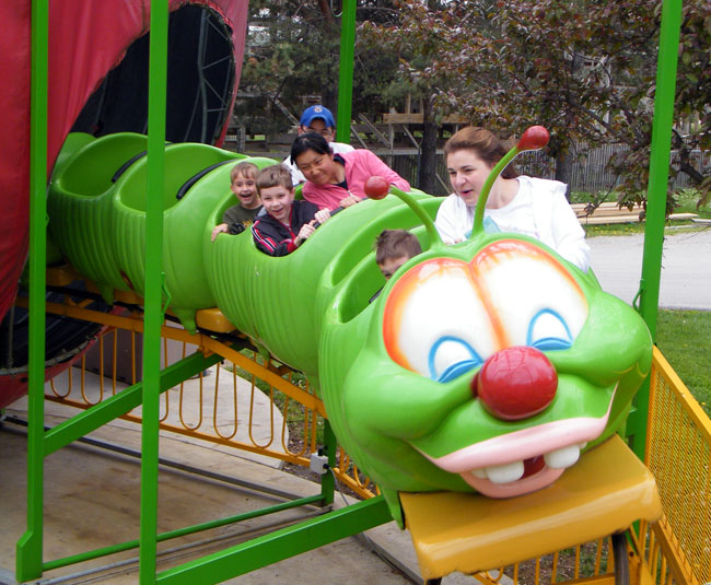 The Wacky Worm at Worlds of Fun, Kansas City, Missouri