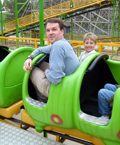 The Wacky Worm at Worlds of Fun, Kansas City, Missouri